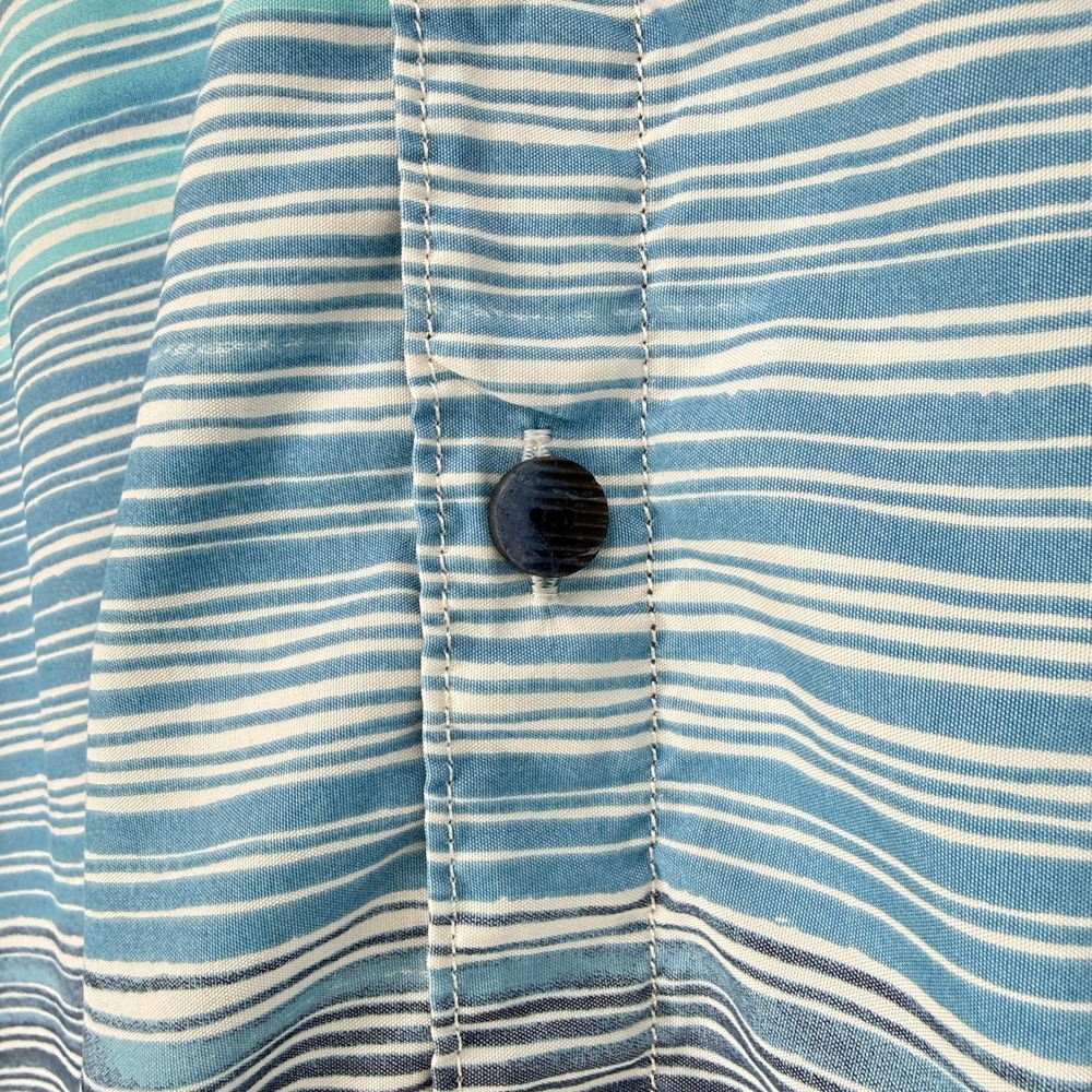 Tommy Bahama Coconut Point Camp Shirt Coastal Resortwear Cobalt Blue Men's Large - Picture 6 of 6